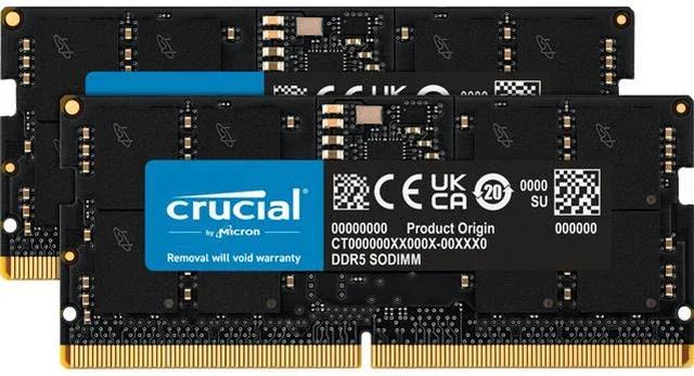 Crucial DDR5 SODIMM kit reference image